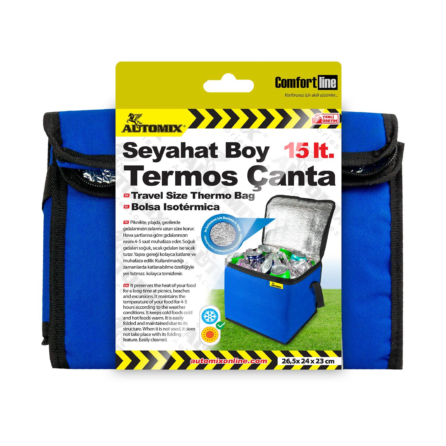 Automix Termos Çanta 15 Lt - Oto Düzen & Saklama