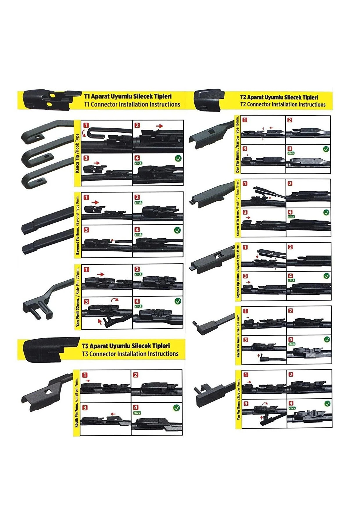 Vette Plus Multifit Silecek 450 Mm / 1 Adet - Silecek & Cam Bakımı - Görsel 2