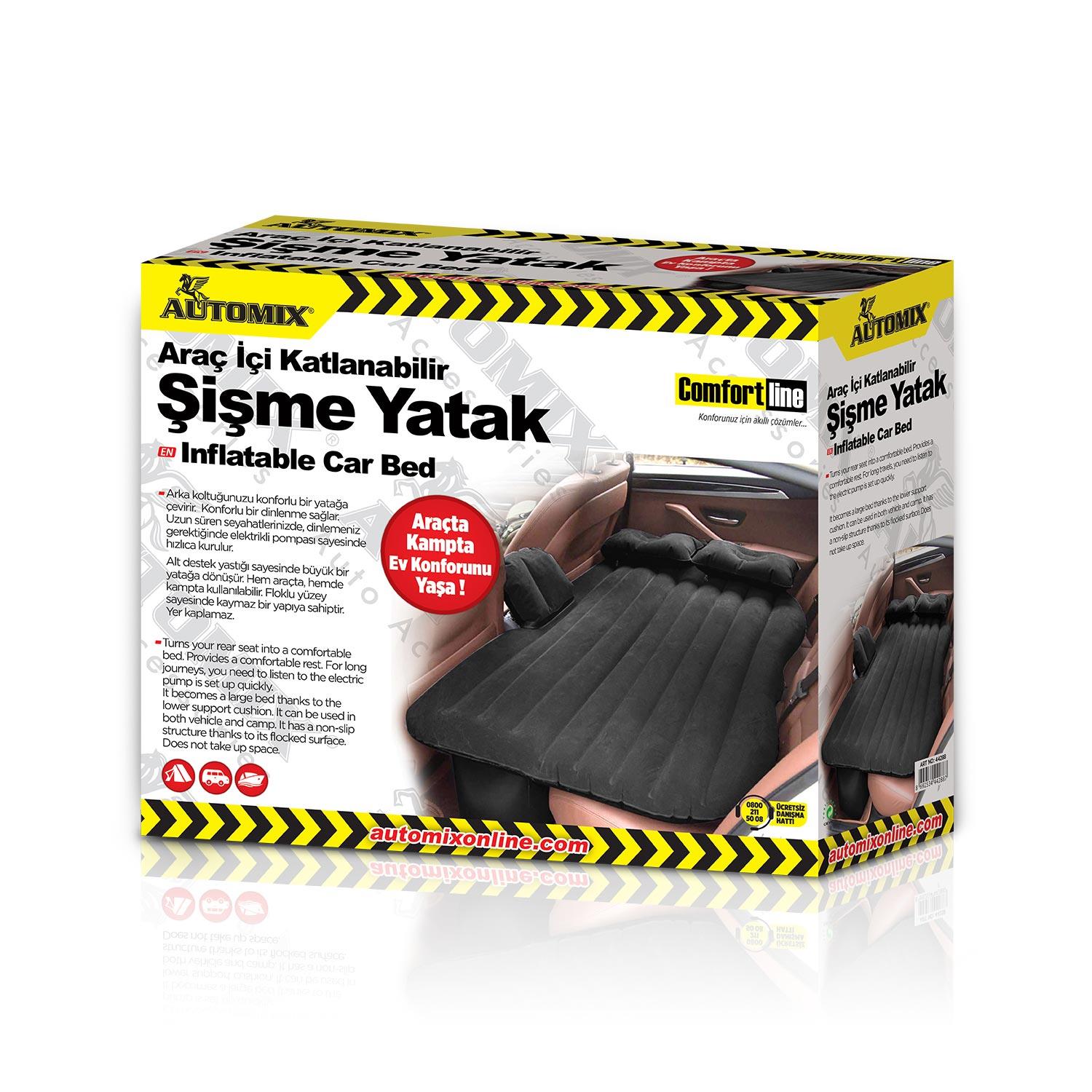 Automix Kompresörlü Şişme Araç Yatağı - Konfor & Koltuk - Görsel 2