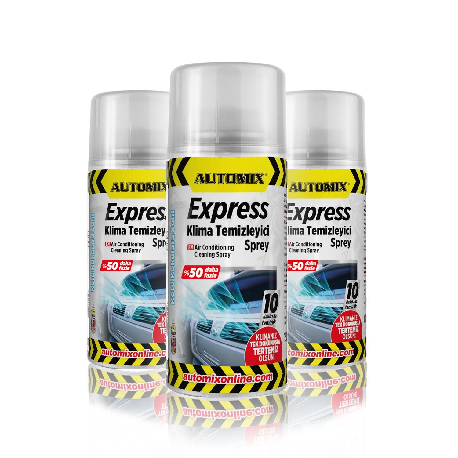 Automix Express Klima Temizleyici Sprey 200 ML - Oto Temizlik & Bakım
