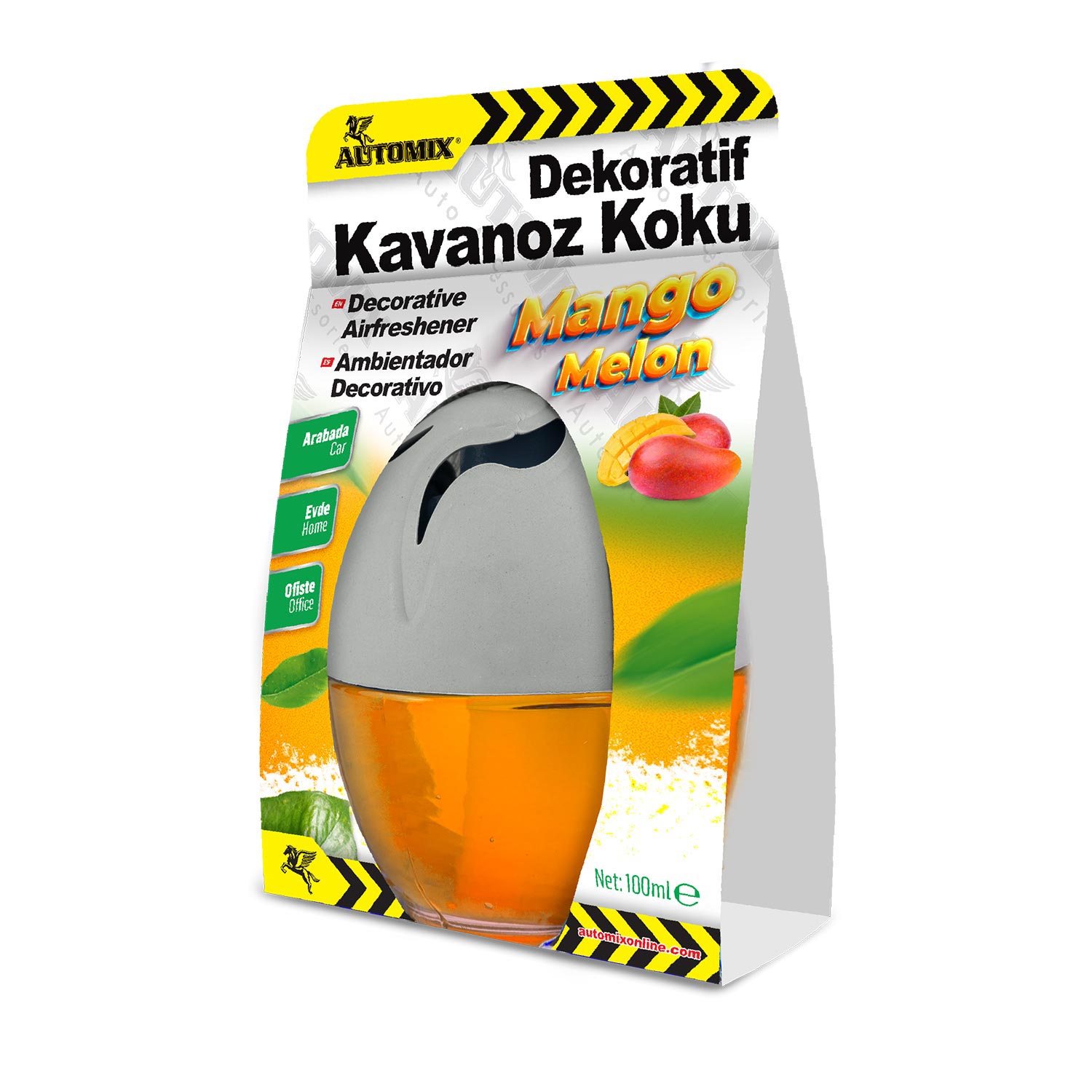 AUTOMİX KAVANOZ KOKU MANGO 100 ML - Oto Kokuları