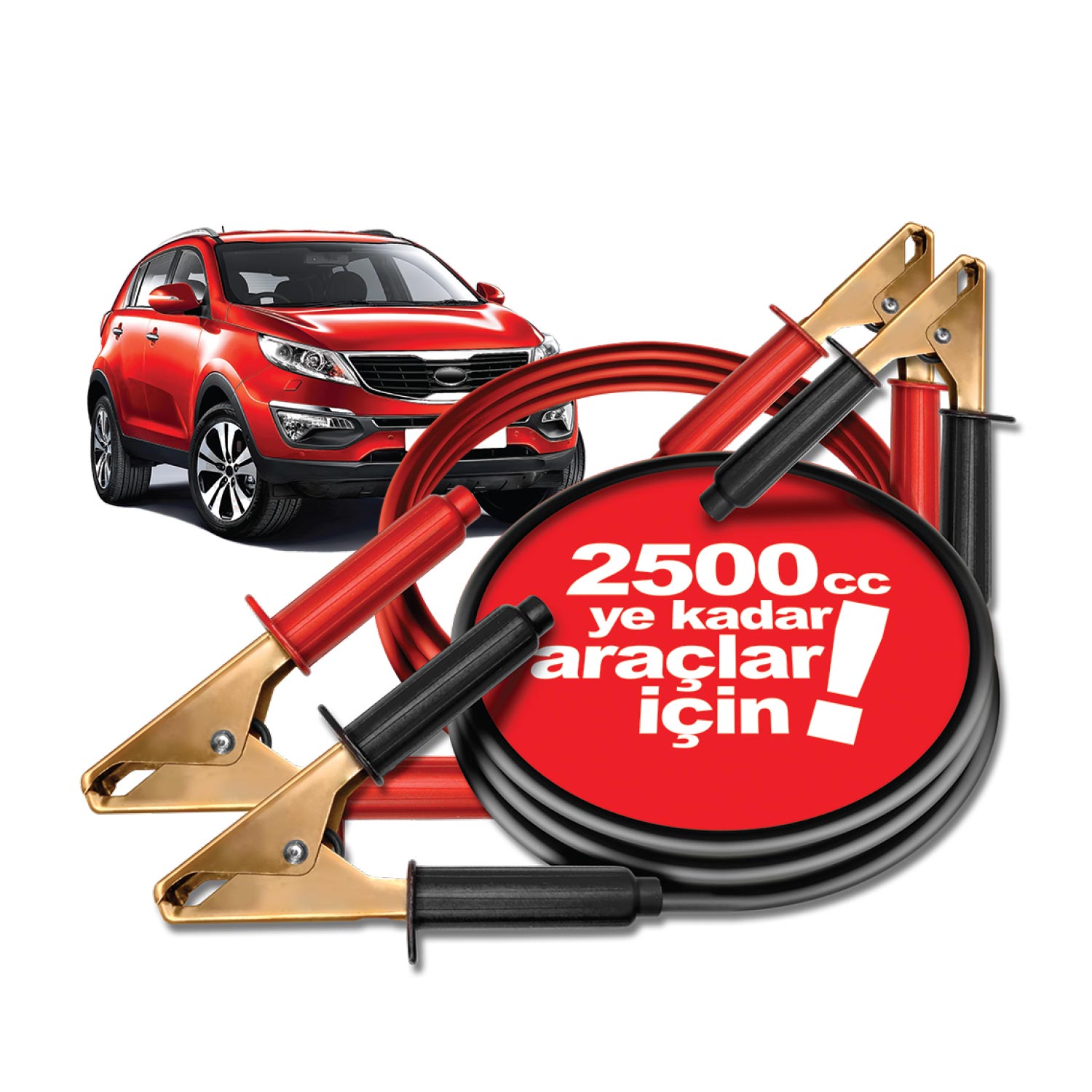 AUTOMİX Akü Takviye Kablosu 600 Amper - Araç Elektrik & Şarj - Görsel 3
