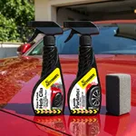 Automix Araç Dış Bakım Seti - Hızlı Cila ve Lastik Parlatıcı Sprey (300 ml + 300 ml) 2'li Paket - Oto Temizlik & Ba